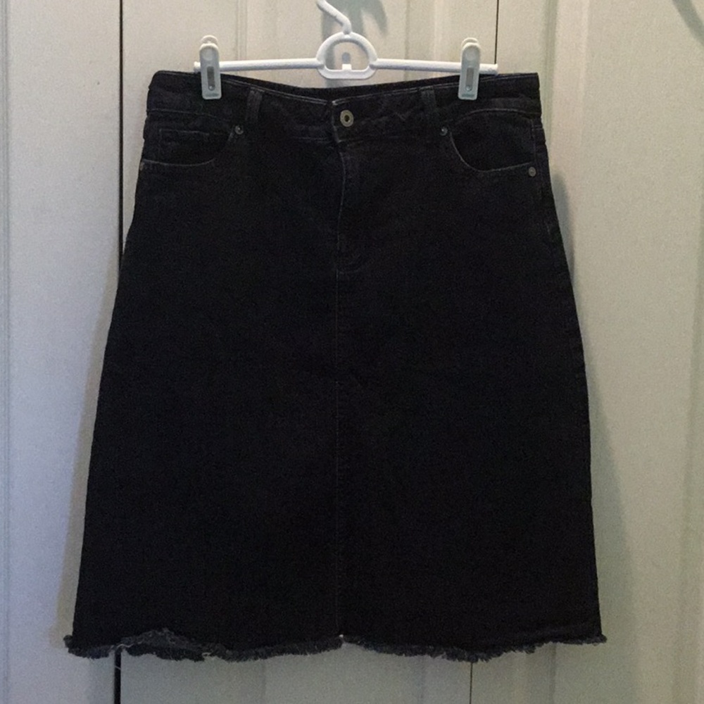 Liz Claiborne Denim Jean Skirt Size 8